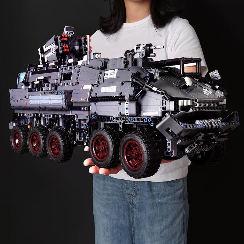 City Military Building Blocks Set Tiger SWAT Vehicle Armored Car Truck Model Boys DIY Construction Toys Christmas Birthday Gift