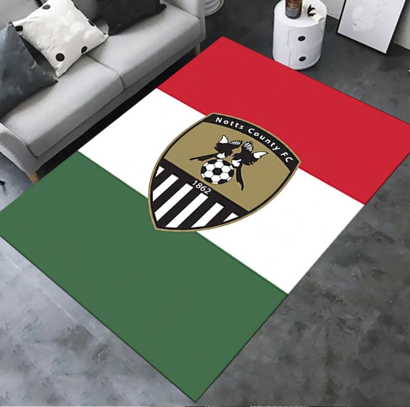 Notts County Football Club Carpet Rug For Living Room Bedroom Home Sofa Decorationkids Play Nonslip Floor Mat