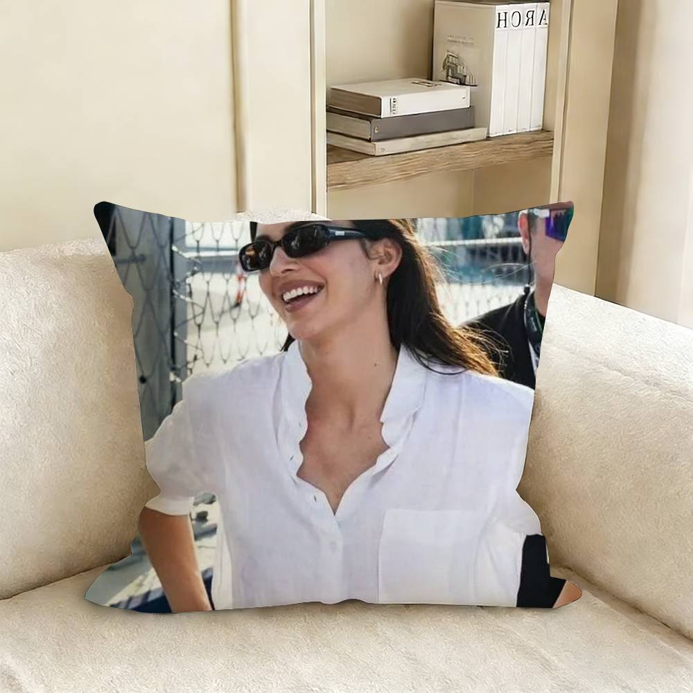 

KKendall JJenner Pillow Case Living Room Sofa Cushion Cover Suitable For Home Bedroom Room Decoration 30x30cm