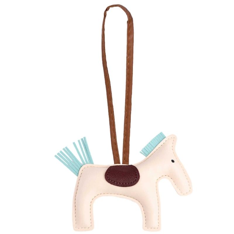 

Multi-style Cute Leather Angel Pony-Pendant Creative-Cartoon Accessories Toy Gift Multifunction Car Keychain Bag Charm абрикосовий