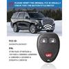 2-Pack Key Fob Replacement for Chevy Silverado 1500 2500 3500,Traverse Tahoe Equinox Suburban,GMC Acadia Savana Sierra Yukon, Buick Enclave, Saturn