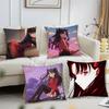1Pc Tohsaka Rin Japanese Adventure Game Fate Pillow Case Square Pillow Bedroom Sofa Leisurecar Living Room Home Decoration 40X40