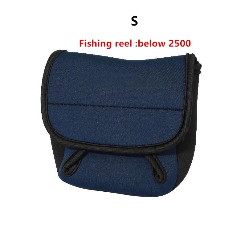 

Lightweight Reel Case for Baitcasting Spinning Reels Durable Protective Cover S M L Fishing Gear BaitCaster Wheel Storage Bag 260319 білий