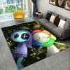 Kober Dandy World Kreslený Protiskluzový Koberec do Obývacího Pokojí, Ložnice, Herny, Měkká Podložka na Podlahu Dekorace Domu Koberec Místnost