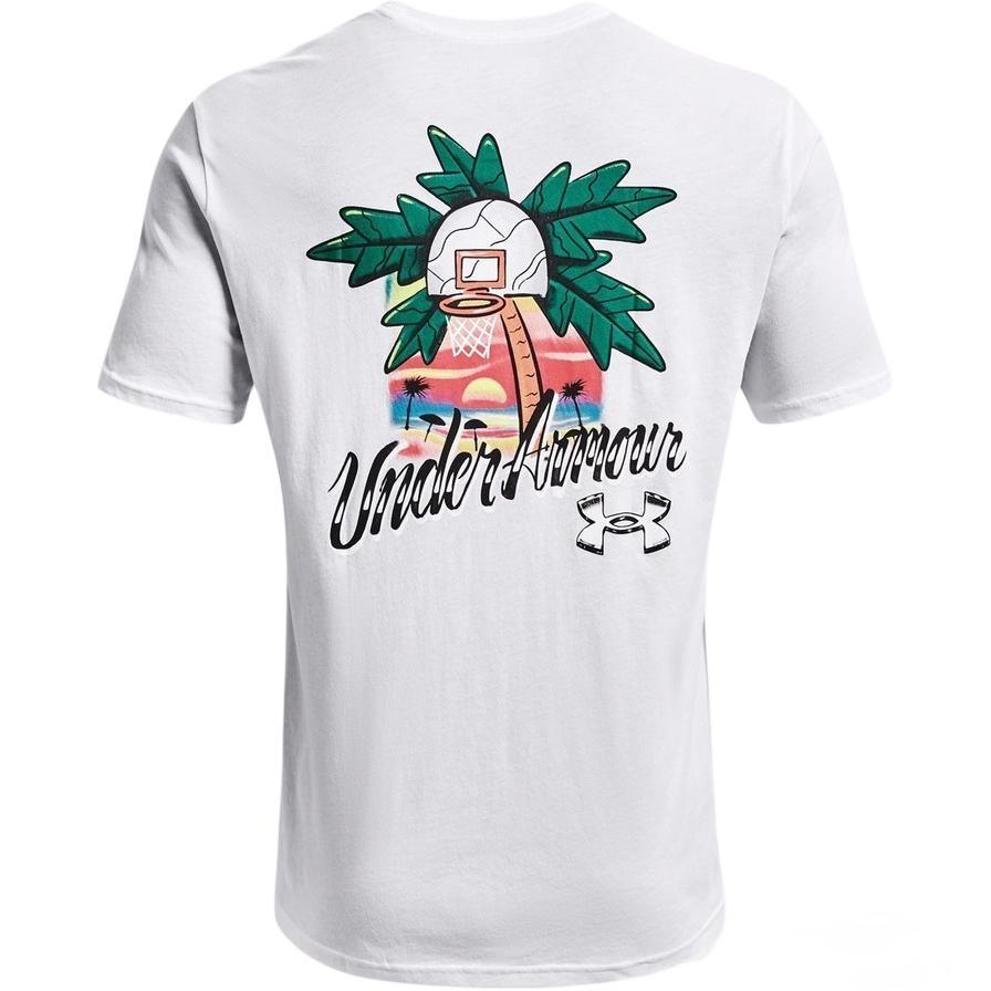 Under Armour T Shirt Men's White Unisex 1370522-100