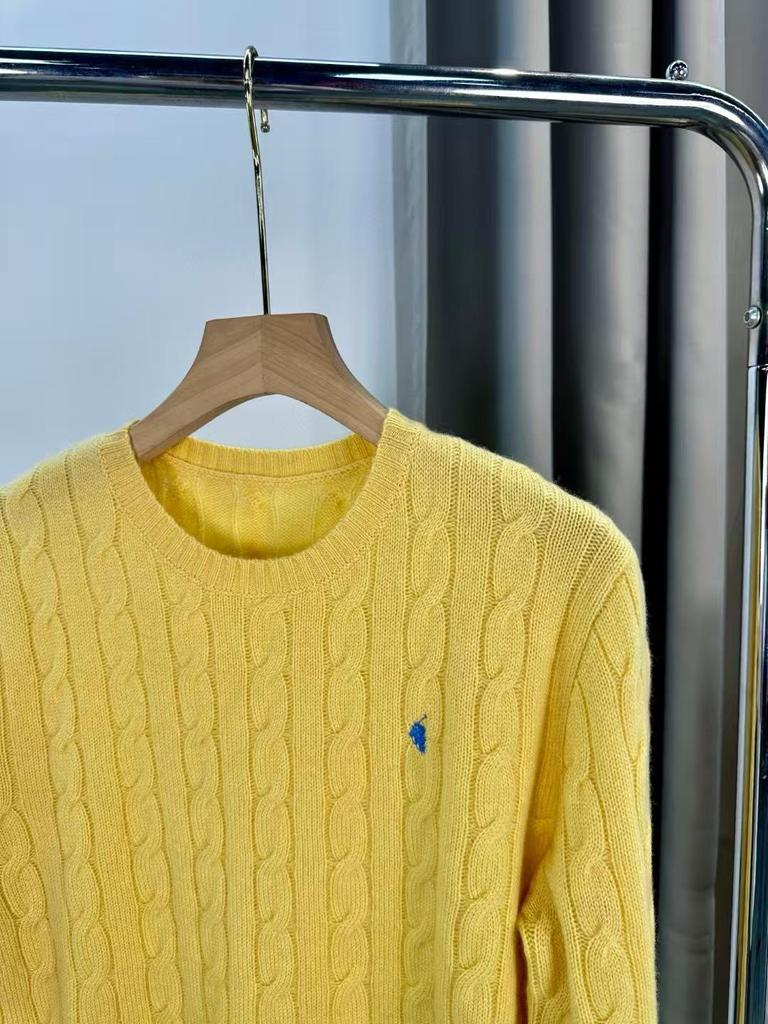 Pulover tricotat cu broderie Pony