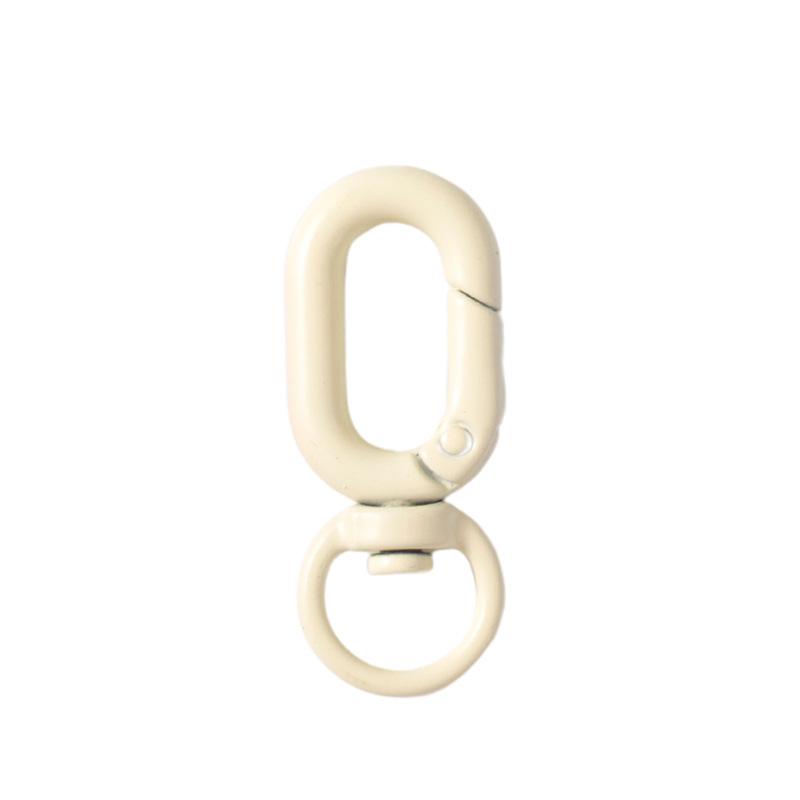 5pcs Colorful Metal Lobster Claw Clasps Swivel Lanyards Trigger Strap with Key Ring DIY Accessories for Bag Key Chains Connector