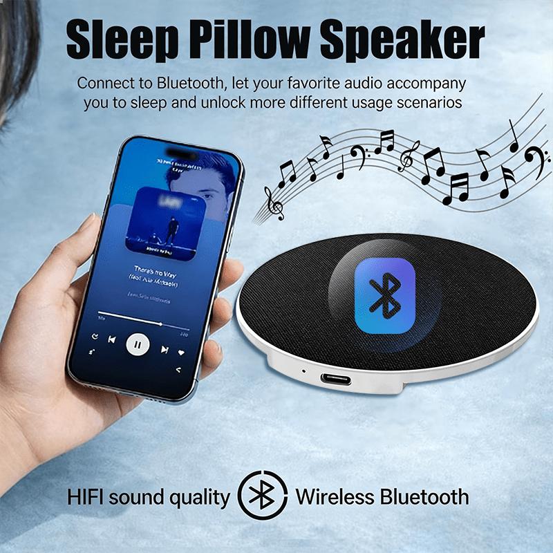 Sleep Pillow Speaker Pillow Speaker with White Noise Timer Sleep Aid with Private Sleep Under Pillow Speaker for Peaceful Nights