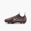 Nike Mercurial Vapor 16 Academy Soccer Shoes Plum Eclipse/Metallic Silver