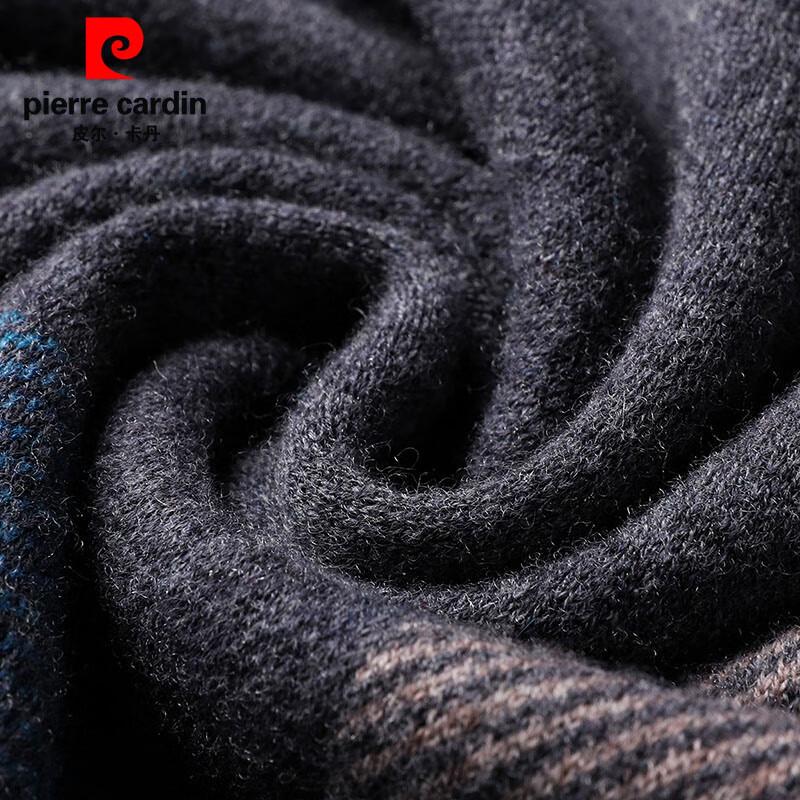 Pierre Cardin Men's 100% Wool V-Neck Sleeveless Sweater Vest