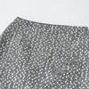 Gonna Corta A-line da Donna Petite Grigio Argento con Paillettes - Stile Piccante Autunno/Inverno 2025