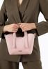 Wittchen Damen Mini Pink Kunstleder Aktentasche Mit Abnehmbarer Tasche