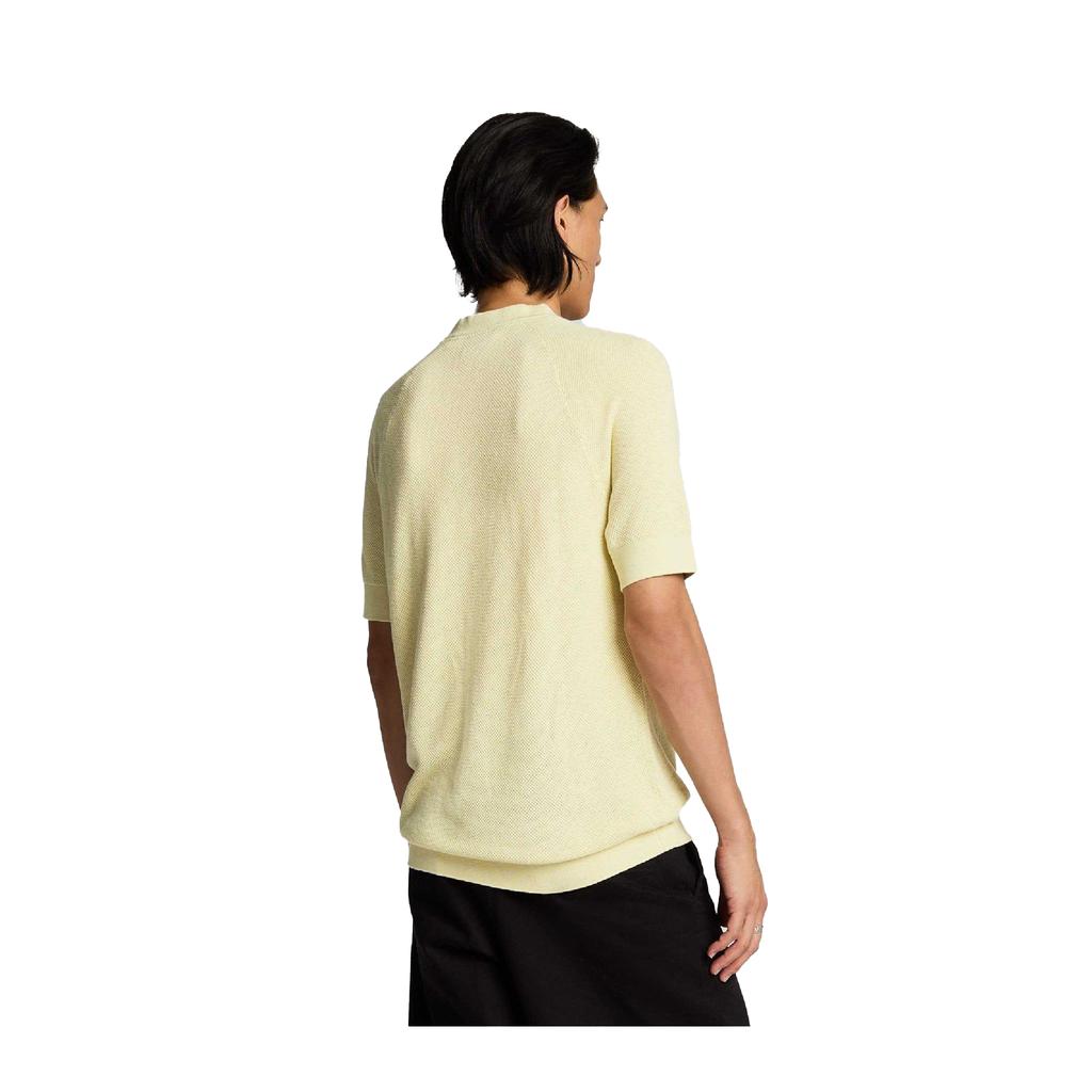 Lyle & Scott Mens Knitted Regular T-Shirt