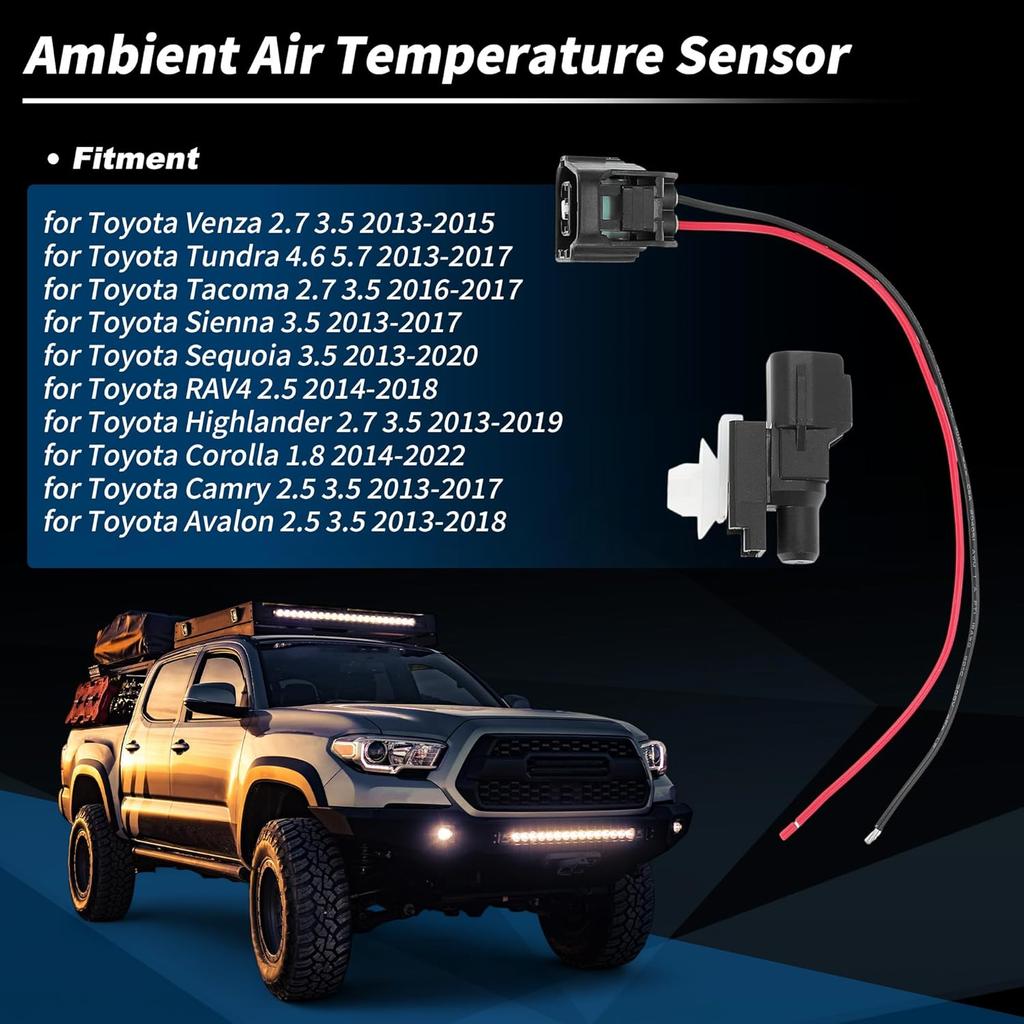 No.8879006010 Ambient Air Temperature Sensor for Toyota Tundra 4.6 5.7 13-17 for Toyota Sienna 3.5 13-17 for Toyota Camry 2.5 3.5 13-17 with