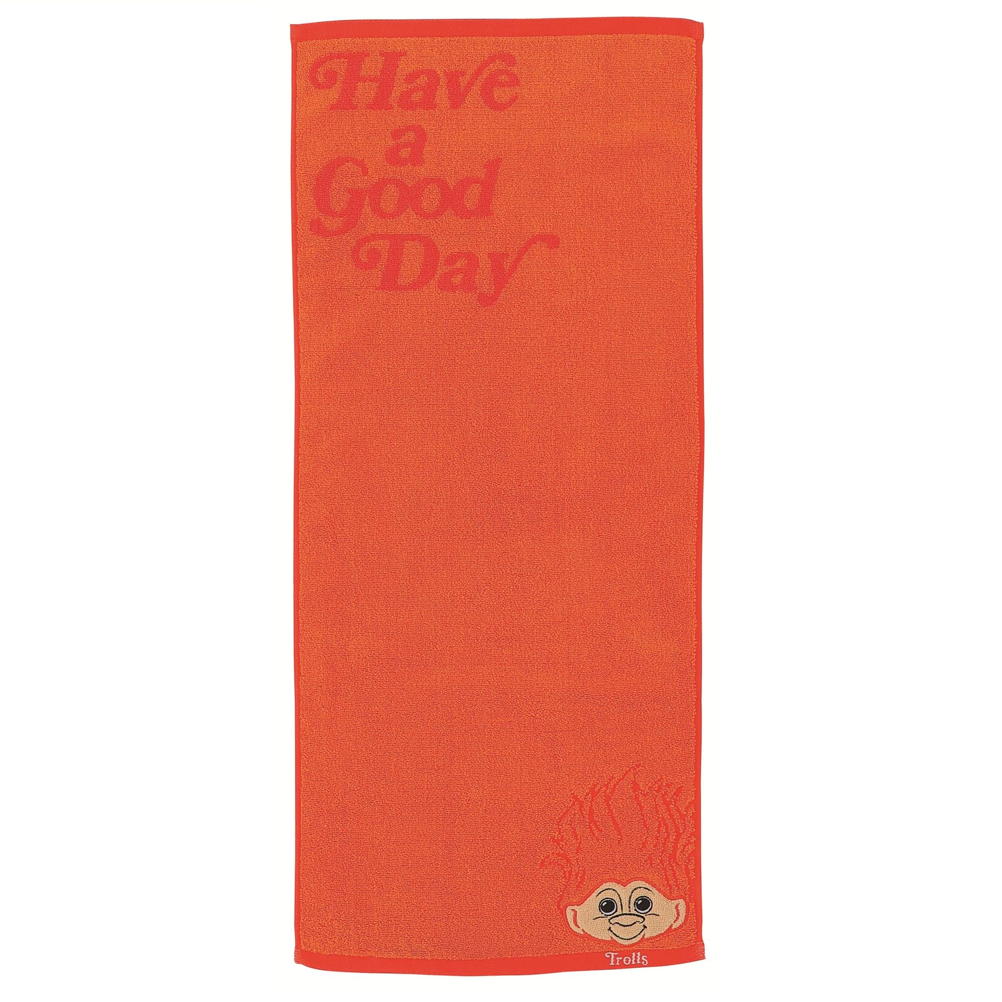 Marushin Face Towel Trolls Troll Orange 4785001900 оранжевый