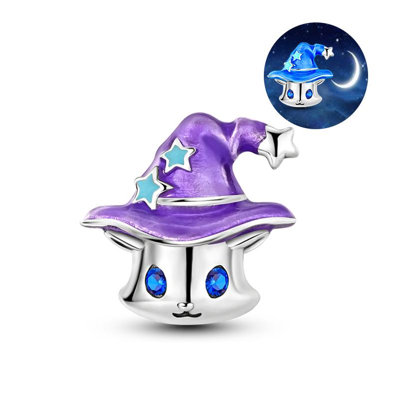 Copper Pink Perfume Colorful Rubik Peacock Dragon Egg Charms Bead For 3Mm Original Bracelet Diy Making Jewelry