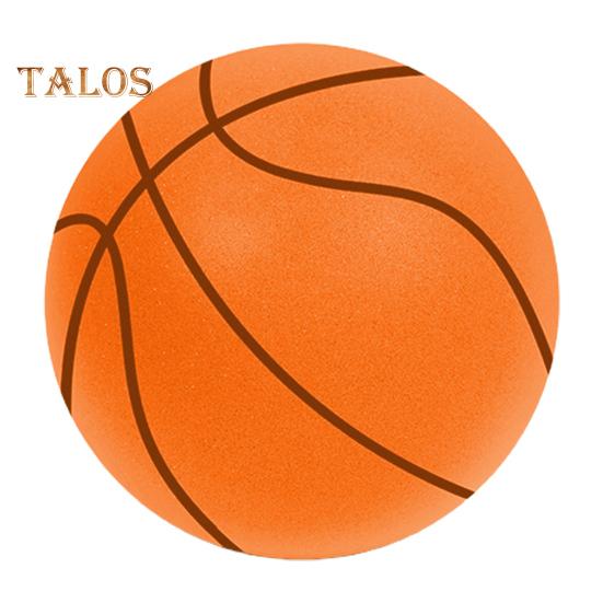 

Бесшумный баскетбольный мяч для тренировок в помещении Бесшумный пенный баскетбольный мяч для дриблинга Бесшумный отскок баскетбольного мяча для молодежи и взрослых Любители баскетбола 18cm оранжевый