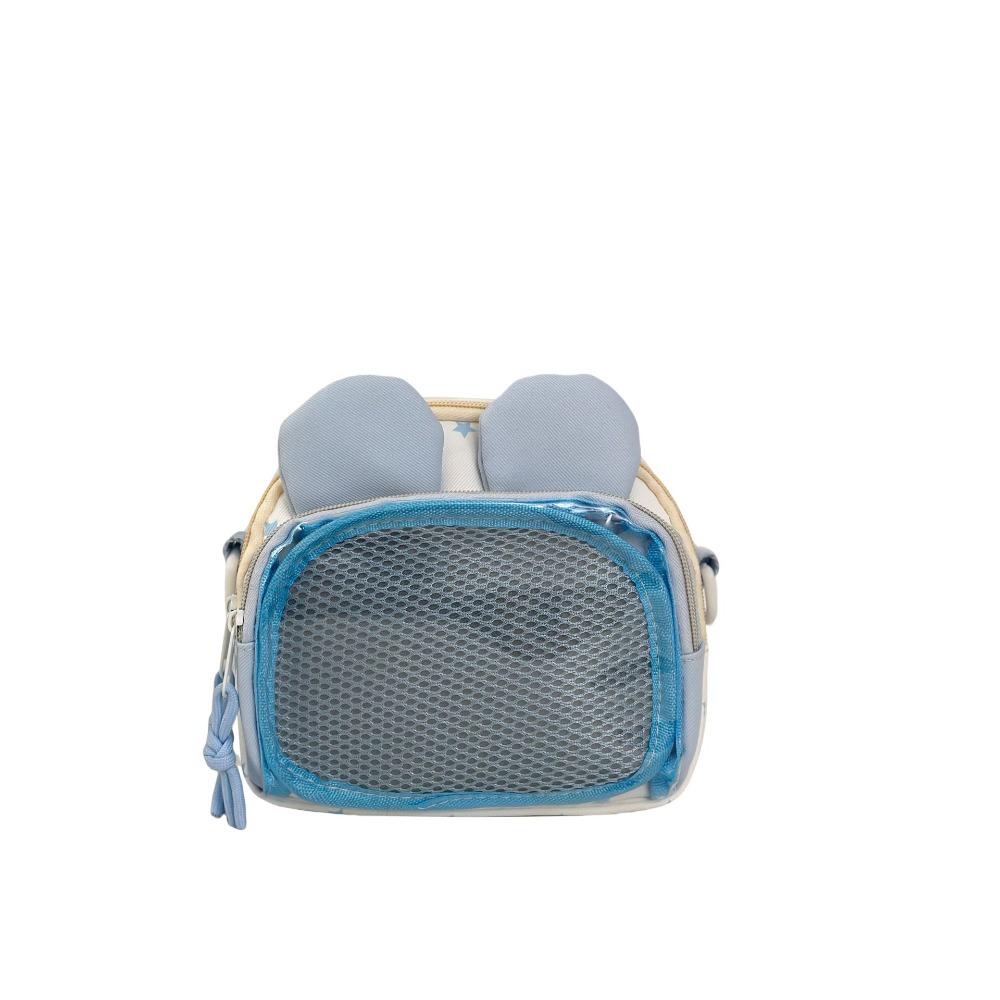 Japanese Girl Ins Transparent Pain Bag Casual Shoulder Messenger Bag Female Versatile Casual Mobile Phone Small Bag Backpack