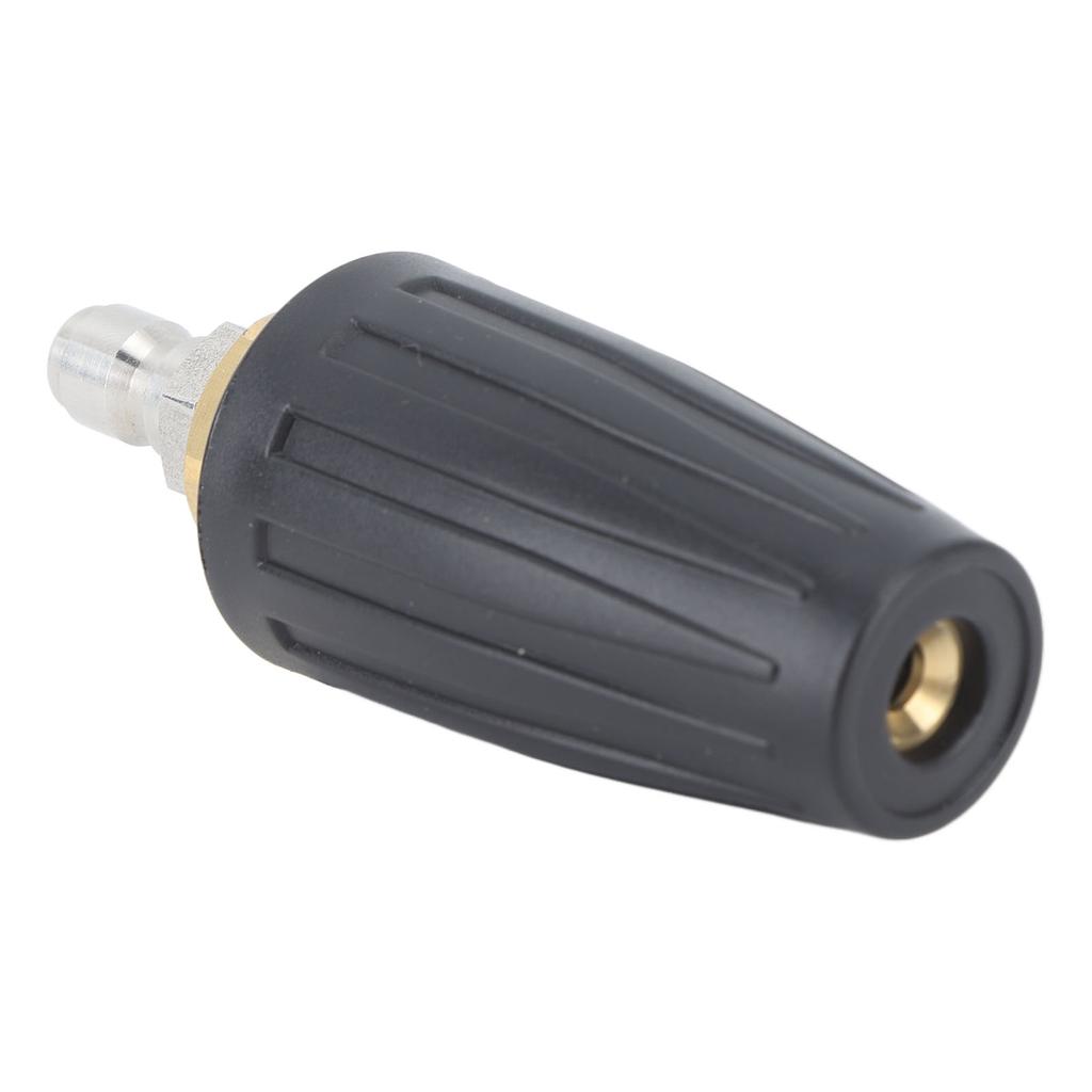 3000PSI Pressure Washer Rotating Turbo Nozzle Quick Connect 360 Degree Rotation Pressure Washer Turbo Tip 1 4in