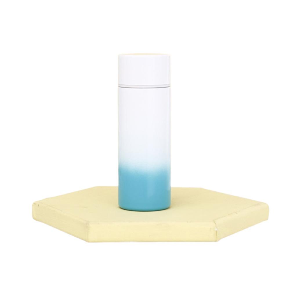 Gradient Color Mini Thermal Cup Leak-proof Vacuum Flasks Portable Insulated Water Bottle  Outdoor
