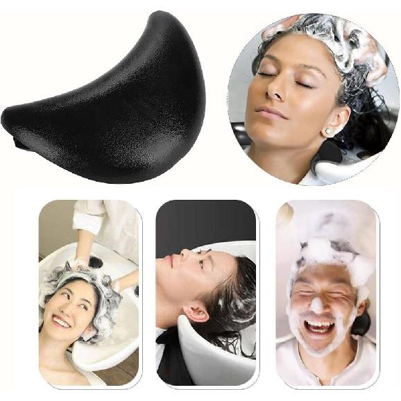 Shampoo Bowl, Salon Neck Pillow, Salon Shampoo Bowl Cushion, Silicone Hair Washing Neck Pillow Gel Neck Rest Hairdressing Hair Washing Cushion for