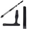 2Set Portable Fishing Rod Belt High Flexibility Pole Protection Cap Strap Fastening Bandage Set