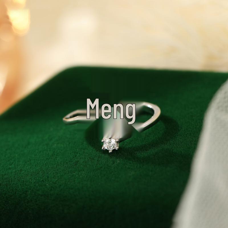 Bague de luxe pour femme Banyan Tree en argent avec nom de famille - Design personnalisé haut de gamme pour l'index