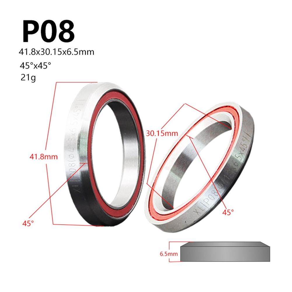 Silver Color Headset Bearings 1.5 1 1/8inch Accessories