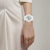 Casio BABY-G Casual Fashion Watch Quartz Movement Resin Strap Japanese and Korean Watch Women's Watch White Dial BGA-270FL-7A
