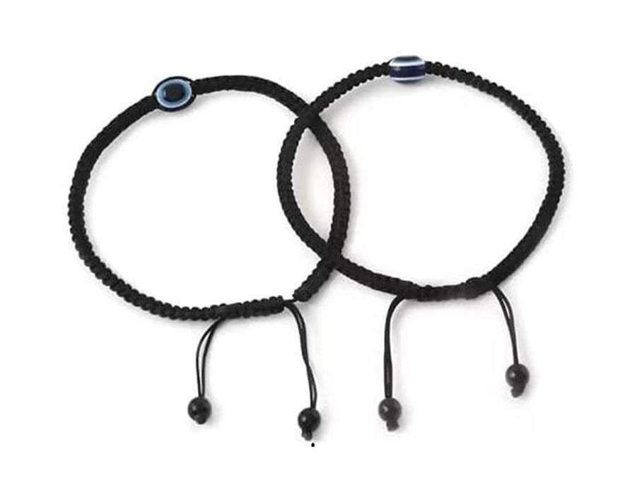

TreegoArt Fashion Latest Trend Evil Eye Charms Black Thread Adjustable Anklet For Womens - Pack Of 1 Pair Anklet чорний