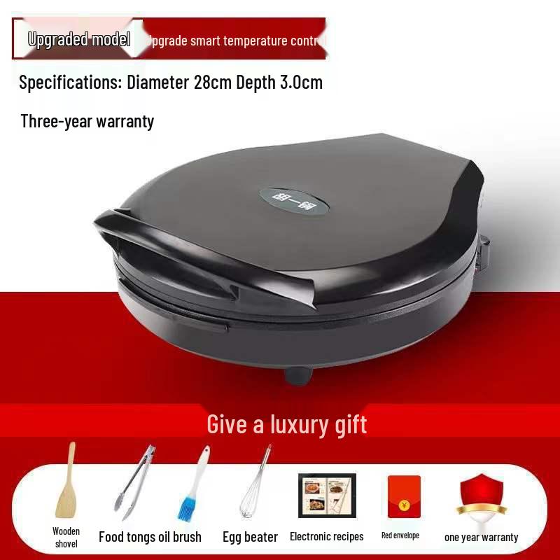 

Dual-Sided Electric Griddle: Multifunctional Pancake Maker & Deep Frying Pan Standard