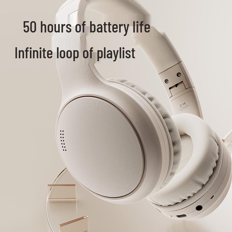 Bluetooth Over-Ear Headphones with ANC and Long Battery Life for Sports and Gaming