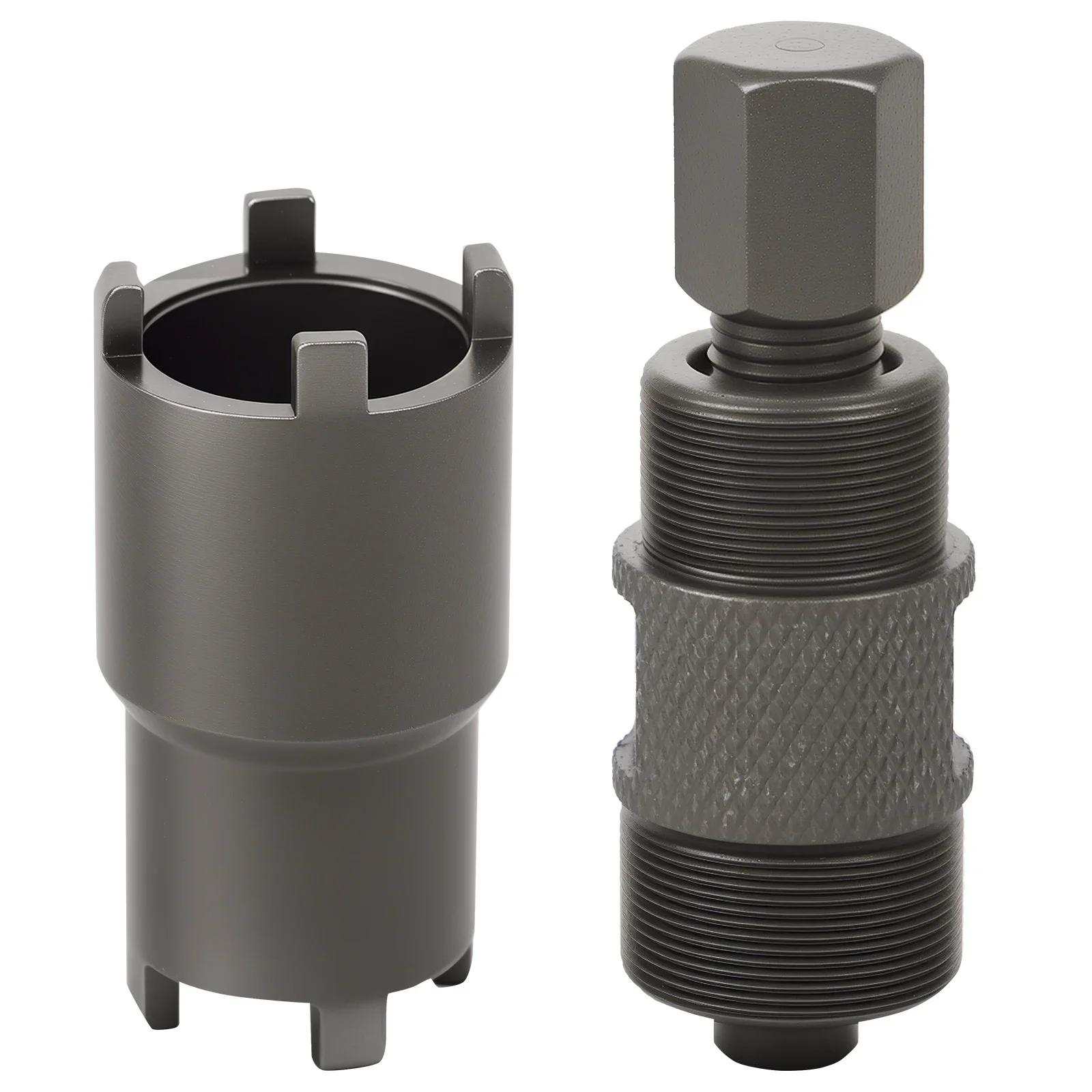 Инструмент для стопорной гайки сцепления из быстрорежущей стали, инструмент для снятия маховика, ключ для плотно сидящей стопорной гайки сцепления, эффективный, удобный съемник маховика чёрный