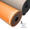 Exquisitely Carved Non-Slip Dual-Sided Yoga Mat - Sweat-Absorbing Natural Rubber for Home & Studio Use