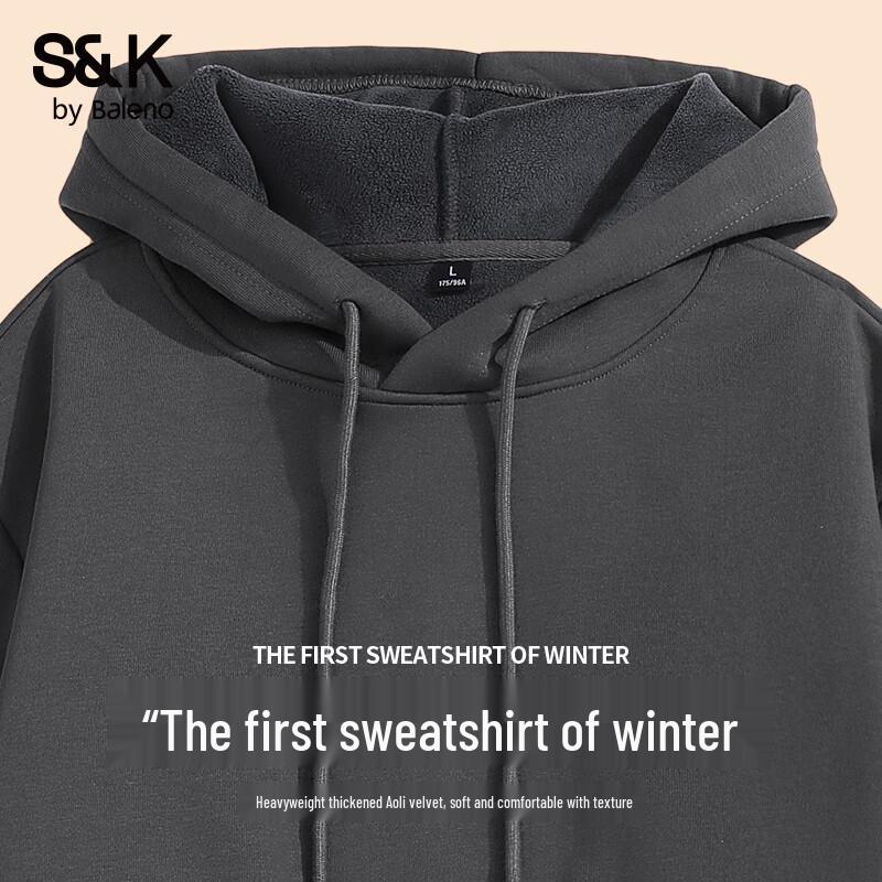 

Baleno Men s Heavyweight Fleece Lined Hooded Sweatshirt 3XL