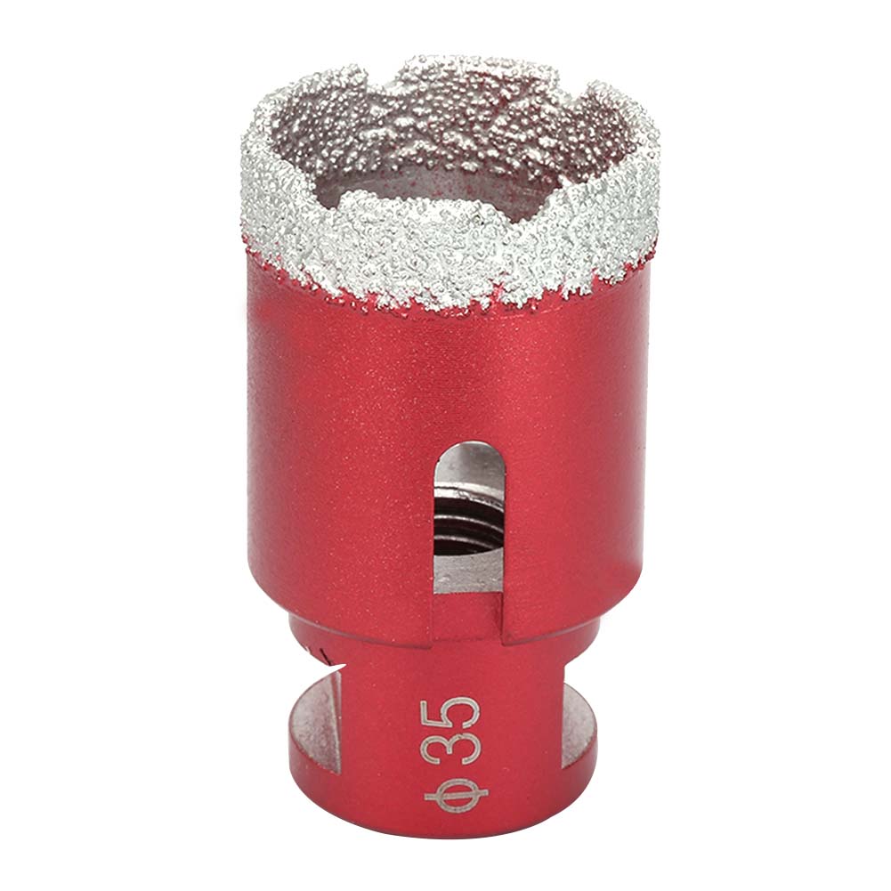 Broca Diamantada M14 Broca Núcleo Profissional Brasada a Vácuo(35 mm)