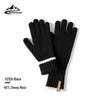 Women's Half-Finger Knitted Wool Gloves