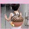 Cute Acorn Cartoon Shaped Children Backpack For Education Use With Doll Pendant