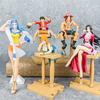 One Piece Luffy Nami Vivi Ace Boa Hancock Pvc Collectible Model For Desk Decor