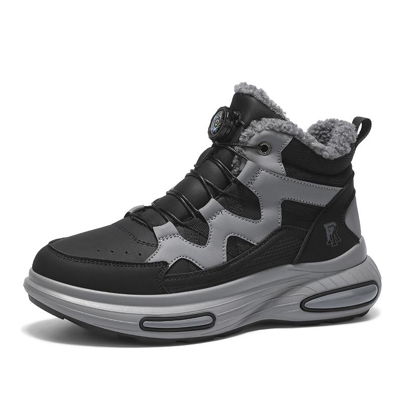 Men Boots High Top Shoes Winter Walking and Commuting Casual Outdoor Travel Seasonal Everyday Footwear Daily Boots Style Sizes 38-44