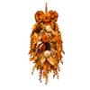 Front Door Wreath with Fall Leaves for Seasonal Home Decor