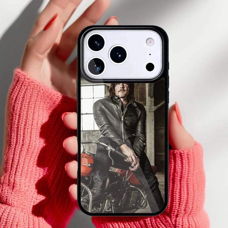 

The Walking Dead Daryl Dixon soft Phone Case for iPhone 17 Air 16e 15 14 13 Pro Max Back Cover for 12 11 Pro Coque iPhone 14