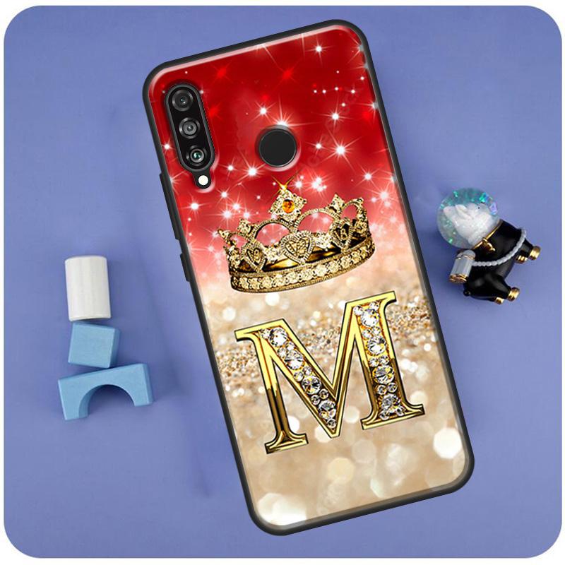 

Pink Diamonds Letter For Huawei Nova Y70 Y60 Y90 Y61 Y91 Nova 9 10 SE 11 Pro 5T 11i 8i 3i P20 P30 P40 Lite Case Huawei P40 Lite 4G