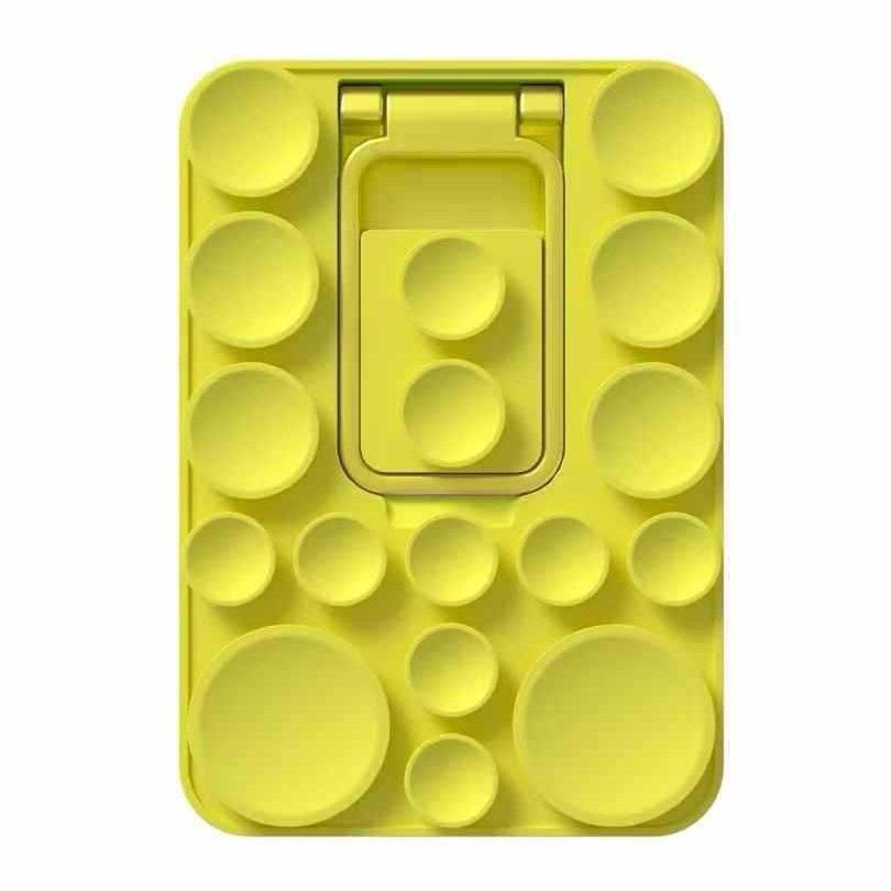Multi-Functional Silicone Folding Suction Cup Phone Stand & Anti-Slip Back Sticker