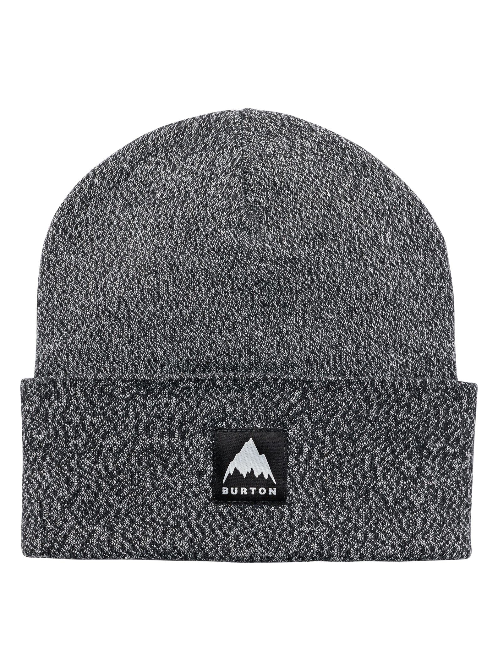 

Burton Recycled Cactus Bunch Tall Beanie, Unisex, TRUBLK/STWTML
