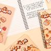1Pc Random Style Creative Capybara Coil Notebook Cute Cartoon Notebook Horizontal Row Student Stationery Gift
