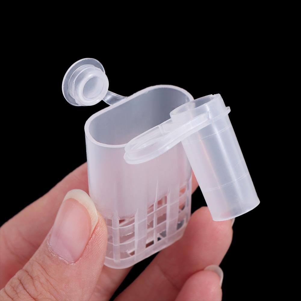 White Beekeping Rearing Cup Plastic Bee Roller Cages for 10pcs/lset for Raising Bees
