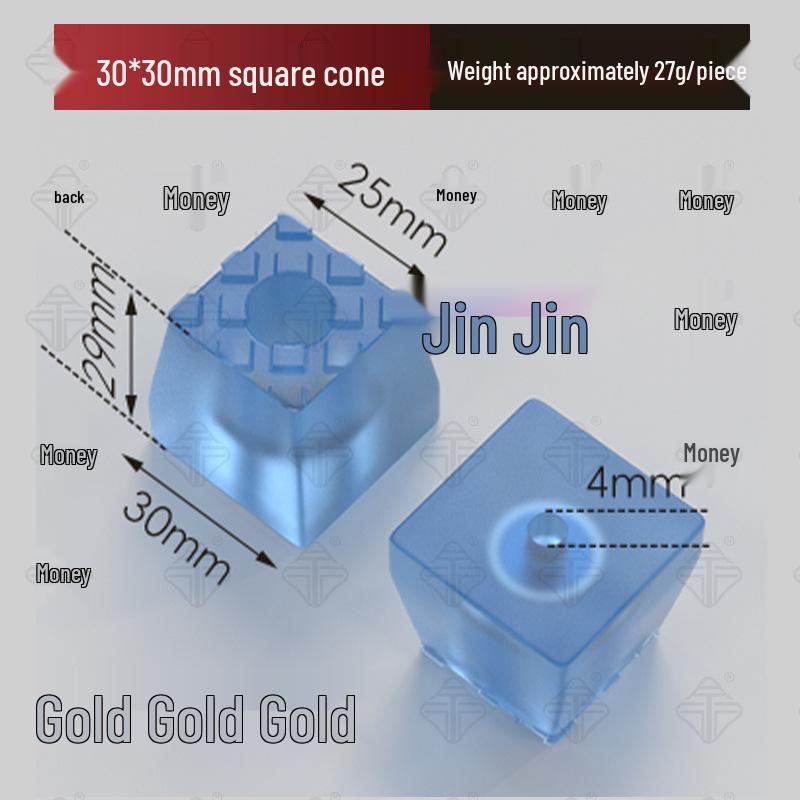 Anti-Slip Rubber Foot Pads for Furniture: Protective, Moisture-Proof, Height-Adjusting Cushion for Sofas, Tables, Chairs, and Stools