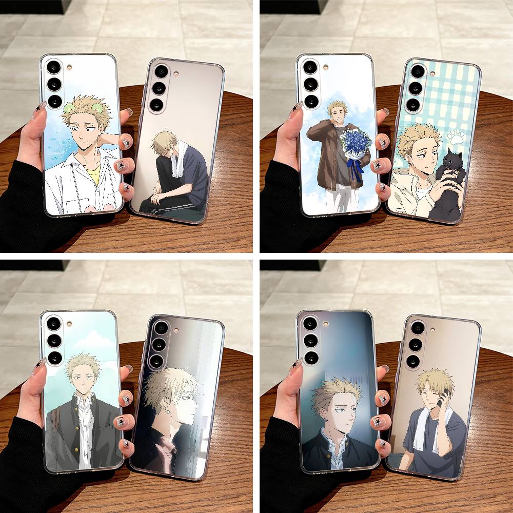 T-Tsumugi- Rintaro Phone Case For Samsung Galaxy A71,A70,A52,A51,A40,A30 Transparent Cover