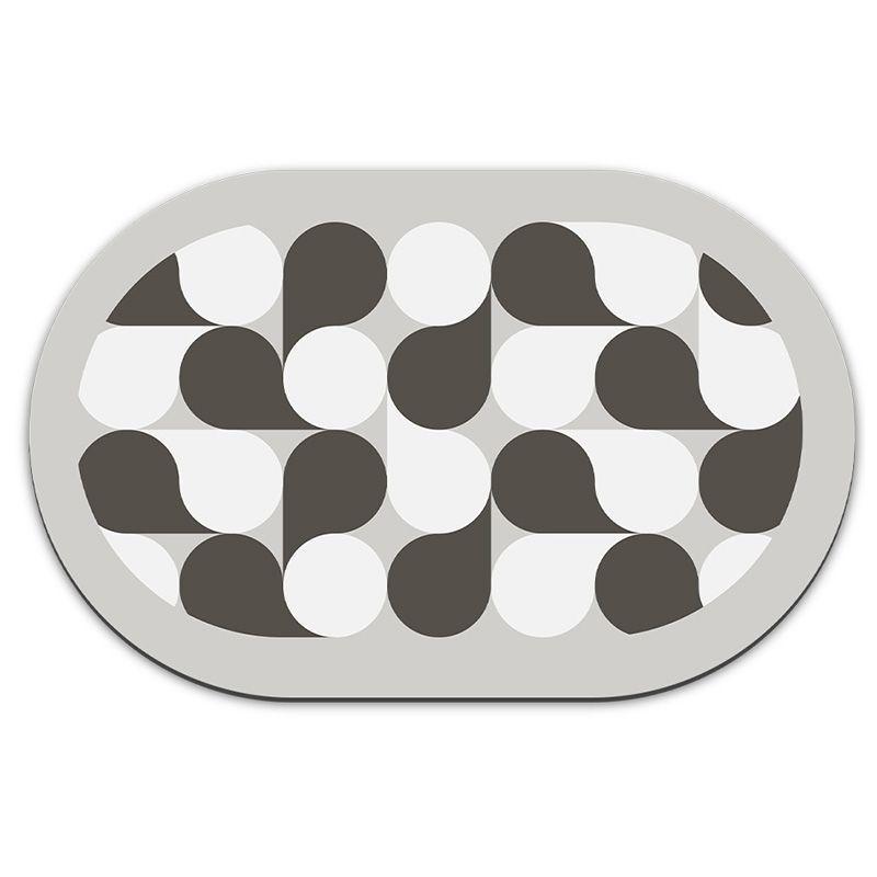 Soft Diatom Mud Non-Slip Bathroom Floor Mat Set - 3 Pieces